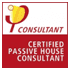 Certified Passive House Consultant logo