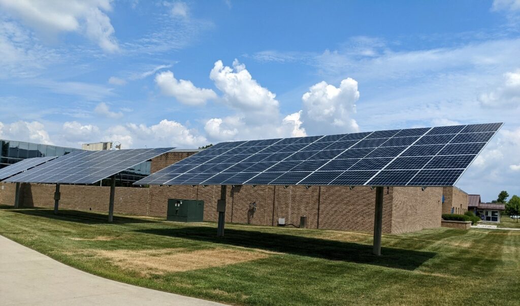 PV Panel at Henry ford college main campus