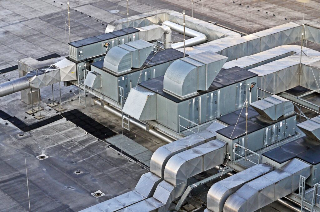 Rooftop Air Handling Unit Equipment